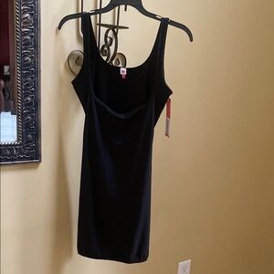 NWT Spanx open bust women's Large Black shapewear $78 for Sleeveless Dress